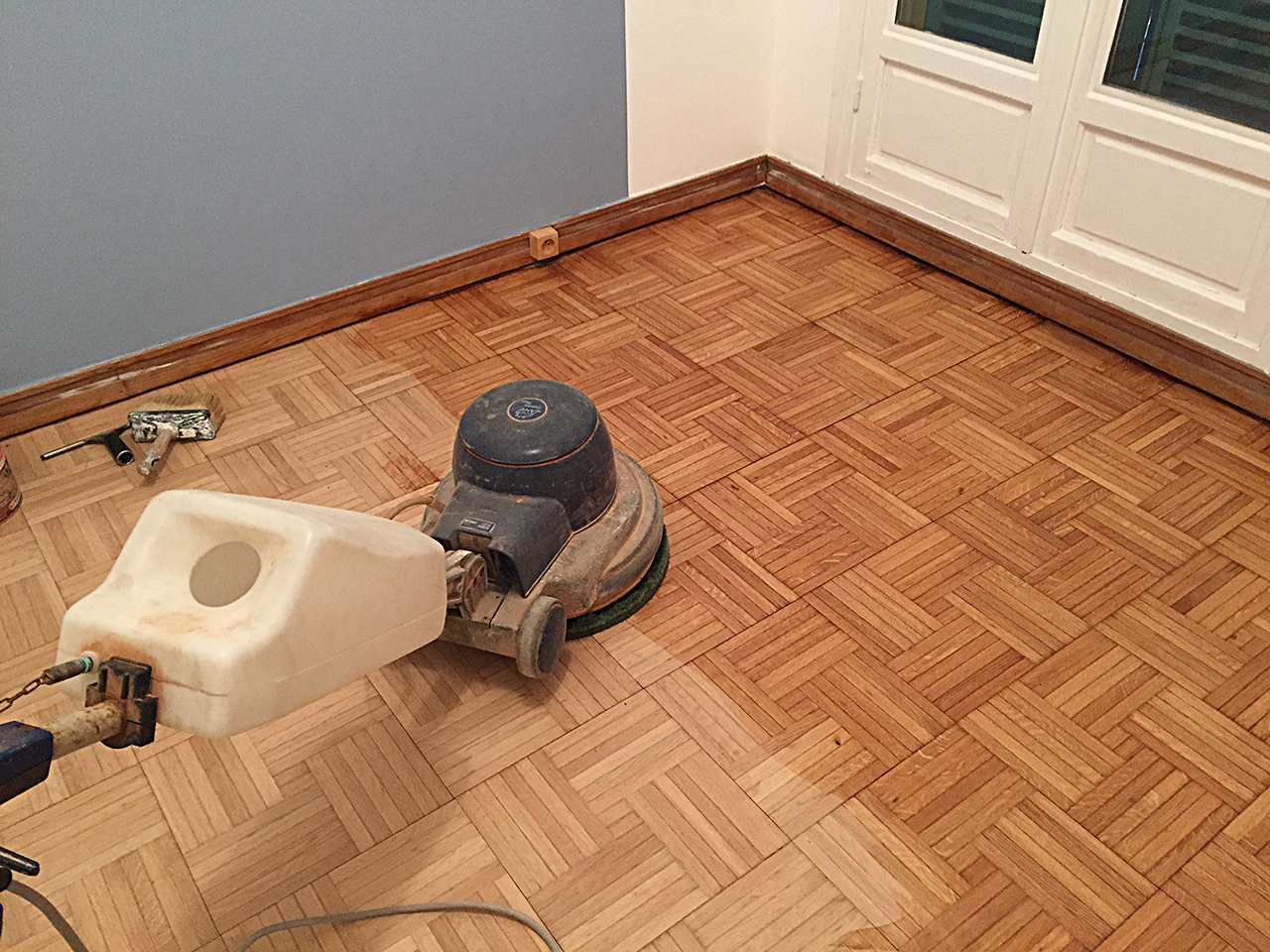 pulizia parquet